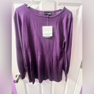 Purple sweater